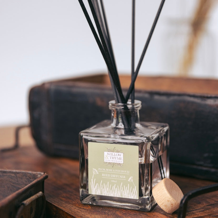 Plum, Rose & Patchouli Reed Diffuser