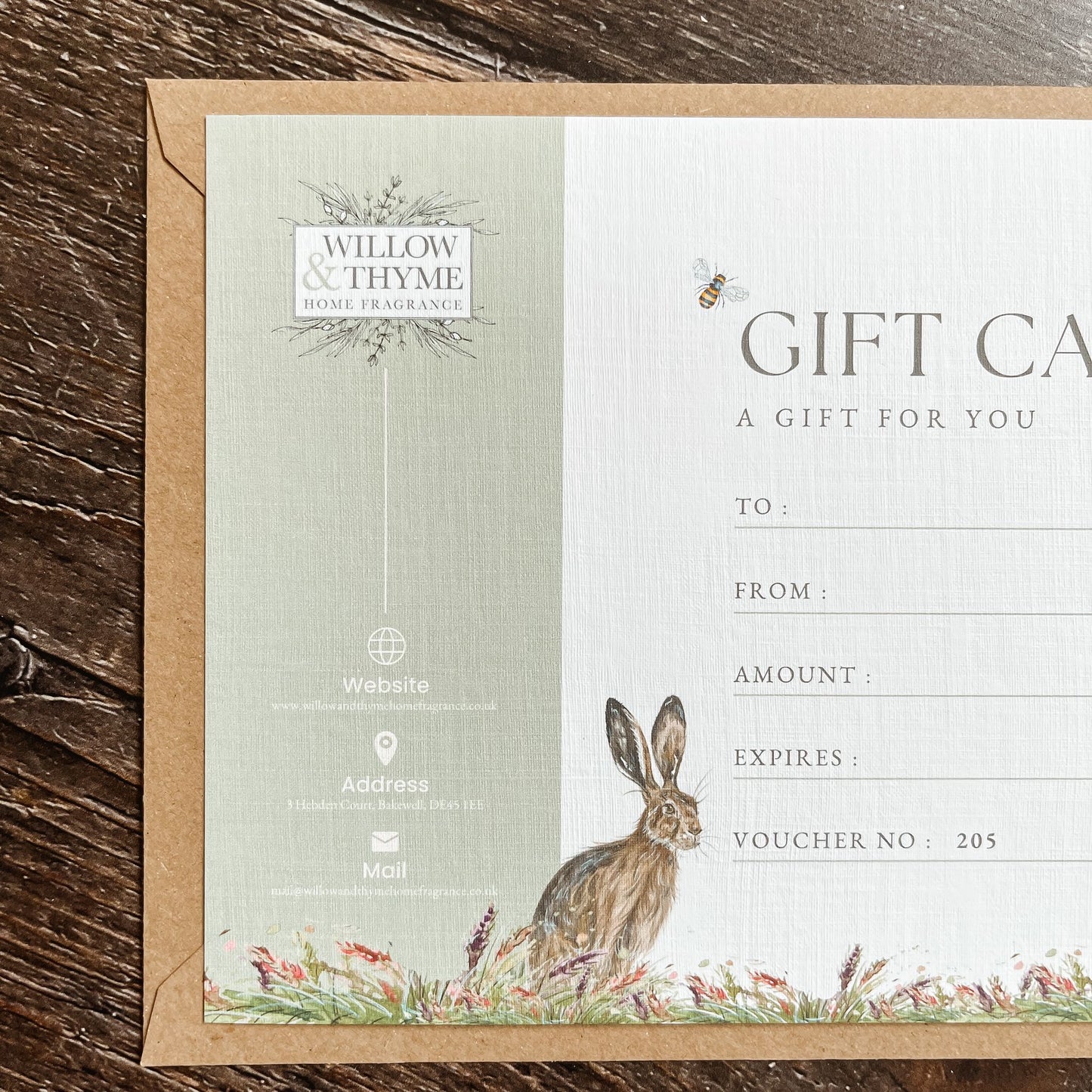 Gift Card £30.00