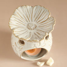 Load image into Gallery viewer, Flower Ceramic Wax Burner
