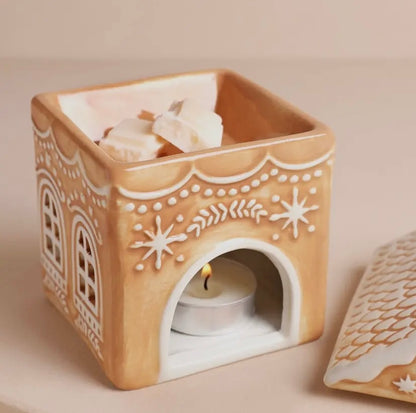Gingerbread House Wax Melt Burner