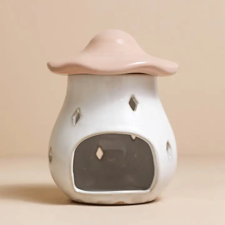 Pink Toadstool Wax Burner