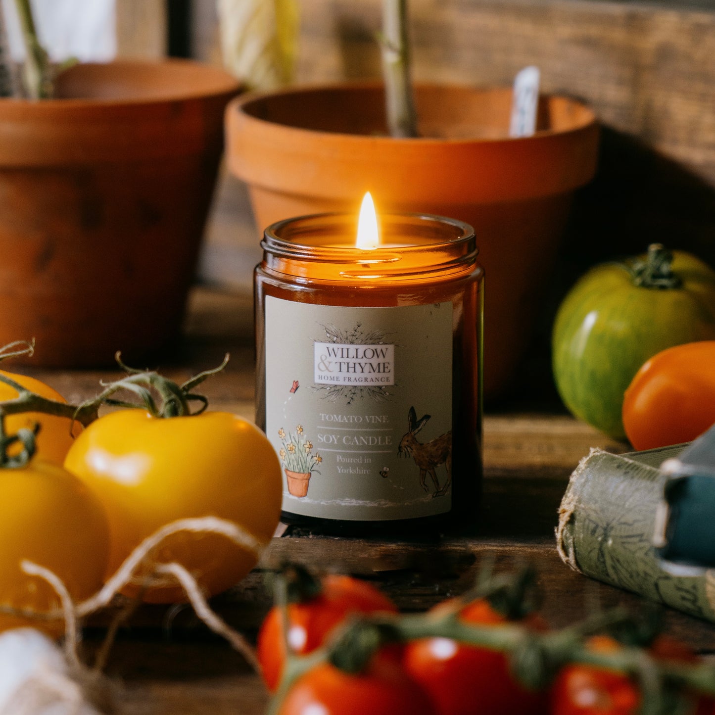 Tomato Vine Soy Candle