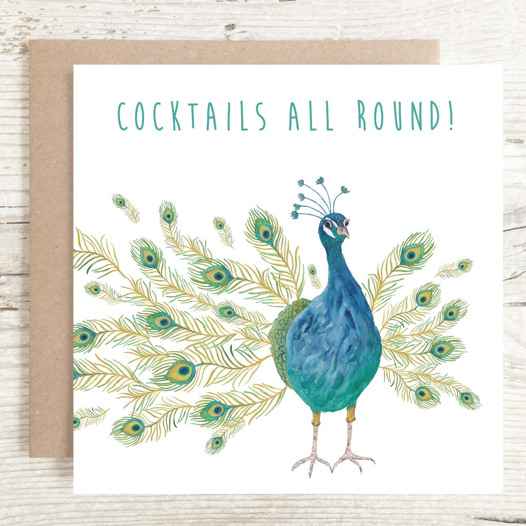 Cocktails All Round Card