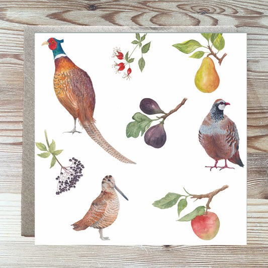 Game Birds Card